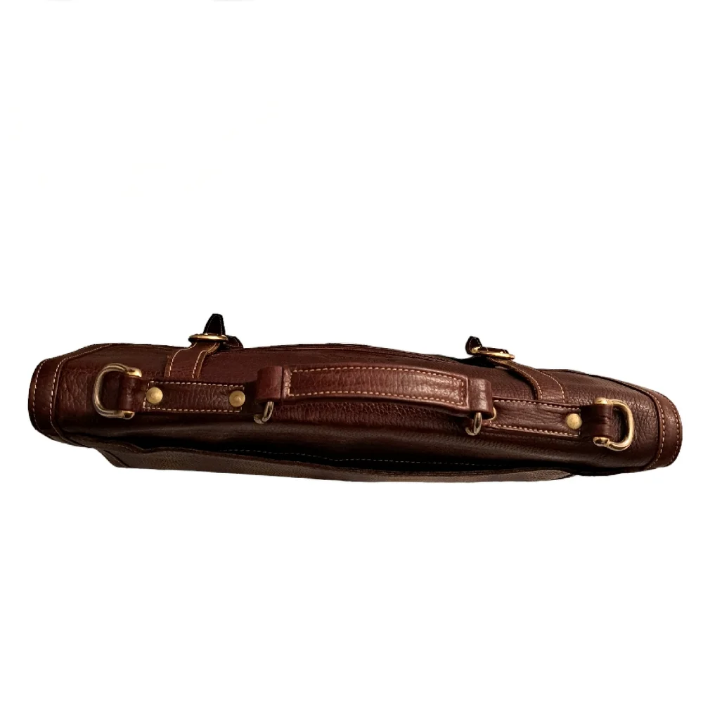 Diseno En Piel Leather Briefcase/Messenger Bag